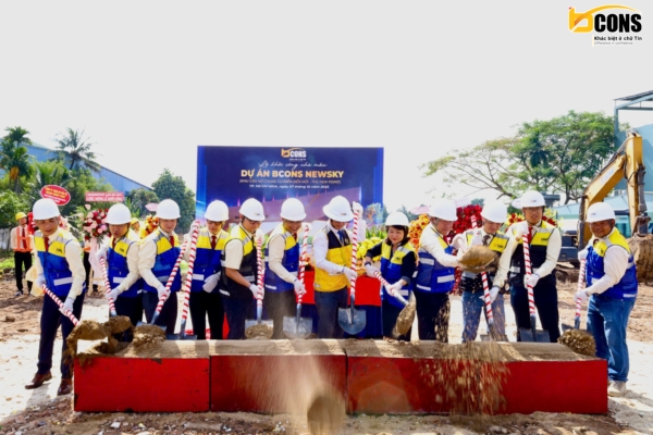 Lễ Khởi Công Nhà Mẫu Dự án Bcons Newsky