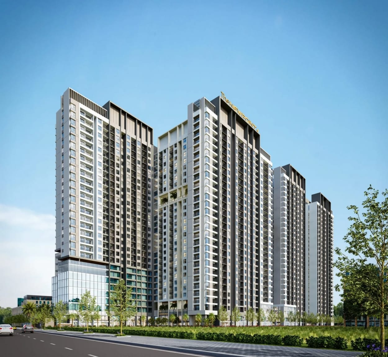 Tiến Độ Xây Dựng Bcons Newsky Hình ảnh phối cảnh và thực tế dự án Bcons New Sky