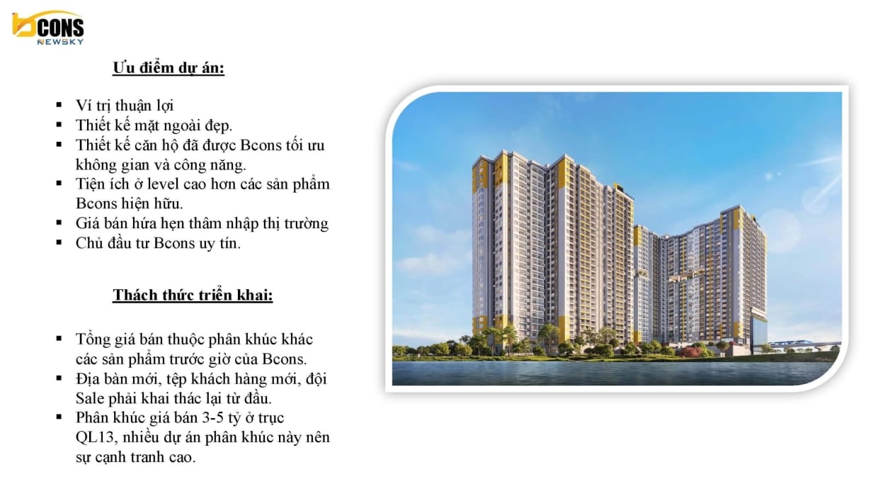 Ngân Hàng Cho Vay Bcons NewSky & Chính Sách Bán Hàng Tiện ích nội khu dự án Bcons NewSky