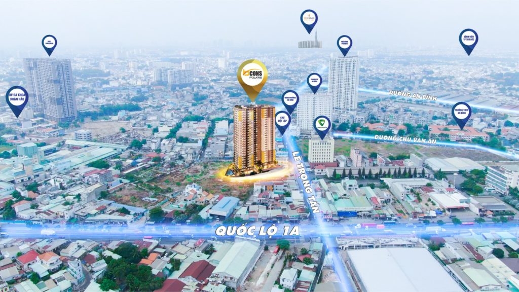 Kết nối giao thông vượt trội từ căn hộ Bcons Polaris