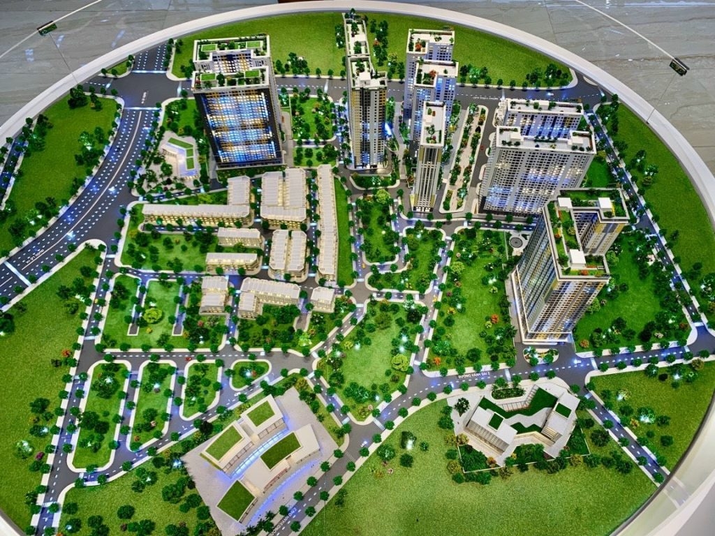 Sa bàn mặt bằng tổng thể dự án Bcons City