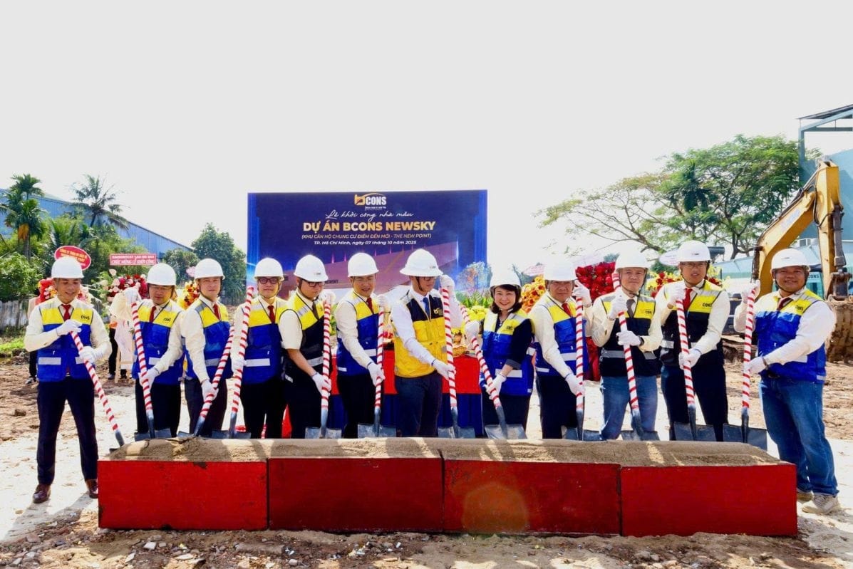 Tiến Độ Xây Dựng Bcons Newsky Tiến độ nhà mẫu Bcons Newsky