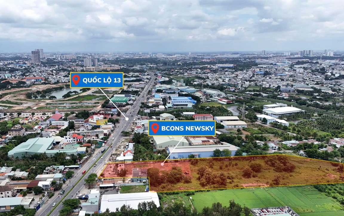 Dự Án Chung Cư Giá Tốt Gần Ga Metro Tại TP. Hồ Chí Minh Gọi tên Bcons New Sky