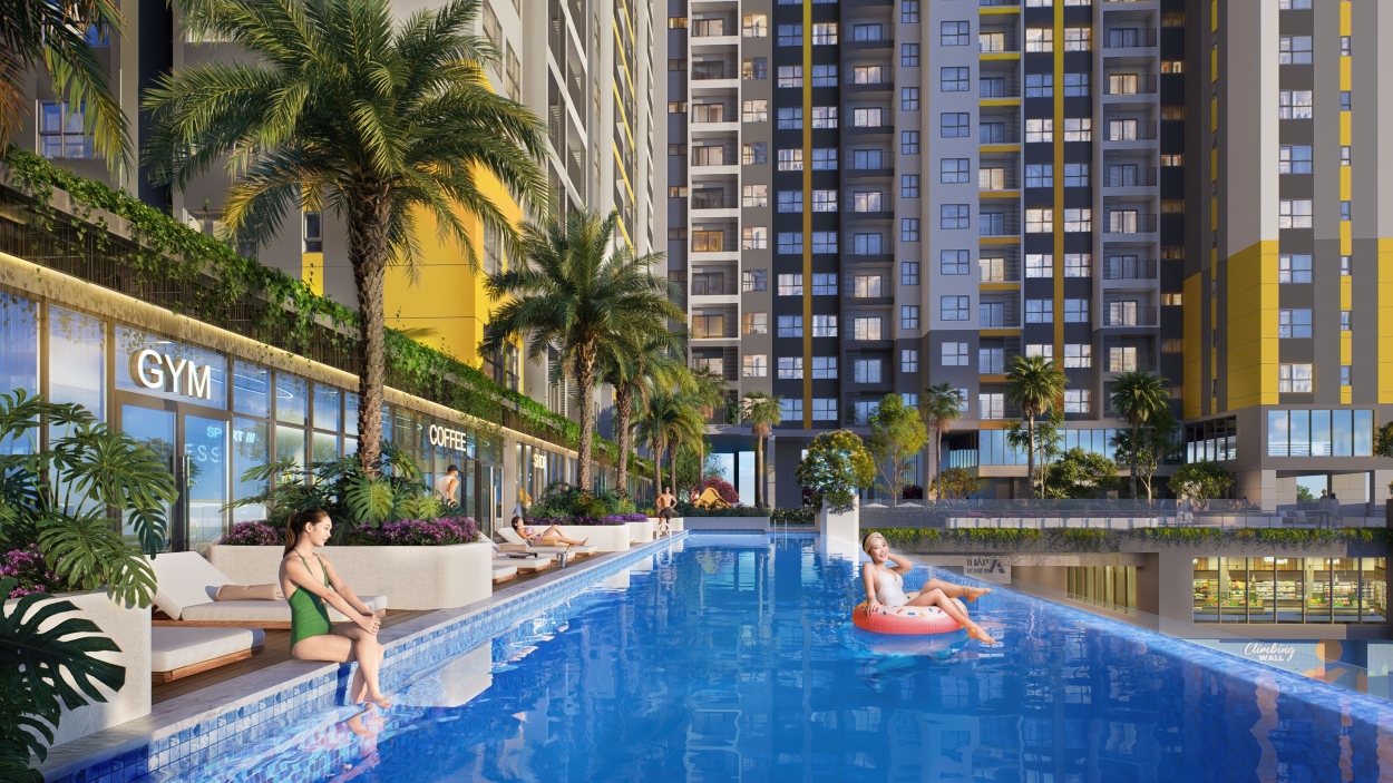 tiện ích nội khu của Bcons Newsky