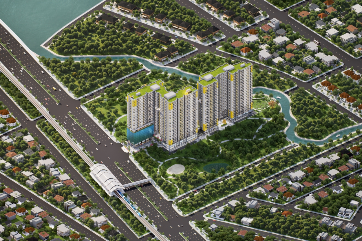 Phối Cảnh Bcons Newsky Mới Nhất