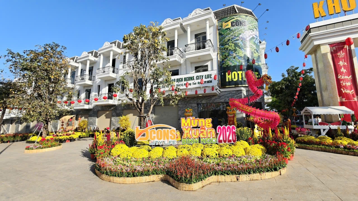 Tổng quan tiện ích nội khu dự án Bcons City Life