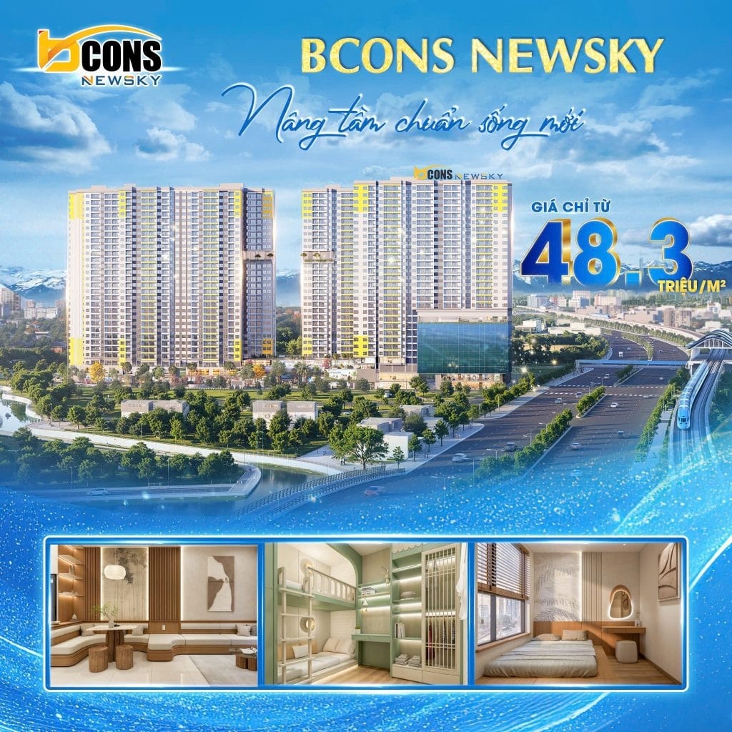 Bcons Newsky Nâng Tầm Chuẩn Sống Mới