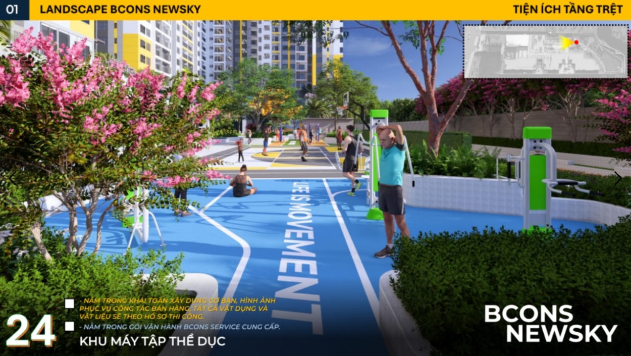Máy tập thể dục thể thao rèn luyện sức khỏe Bcons NewSky