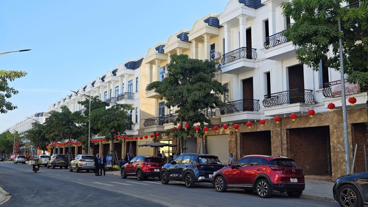 Mặt bằng phân lô nhà phố thương mại Bcons City Life