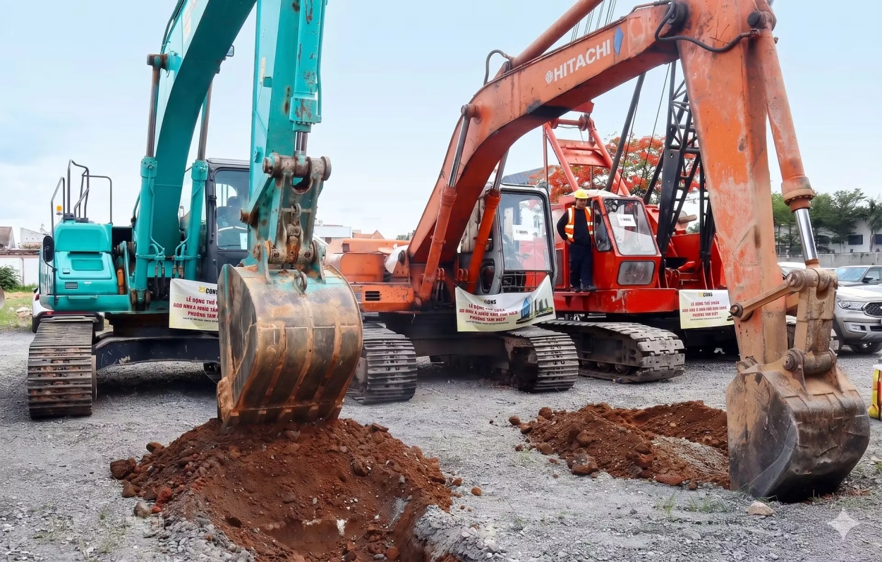 Bố trí không gian cảnh quan mặt đất Bố trí không gian cảnh quan mặt đất