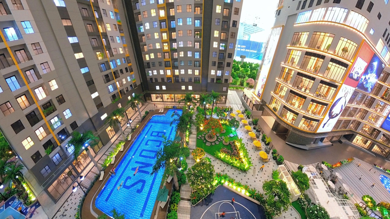 Hệ sinh thái tiện ích Bcons Central Park đa dạng Hệ sinh thái tiện ích Bcons Central Park đa dạng